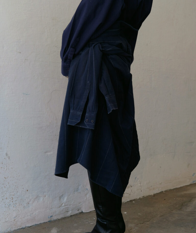 VESTIDO CAMISA CAMISA MARINHO