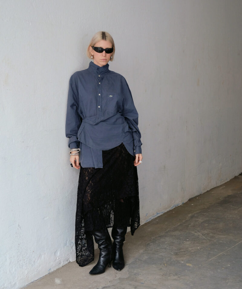 CAMISA LACOST AZUL - G