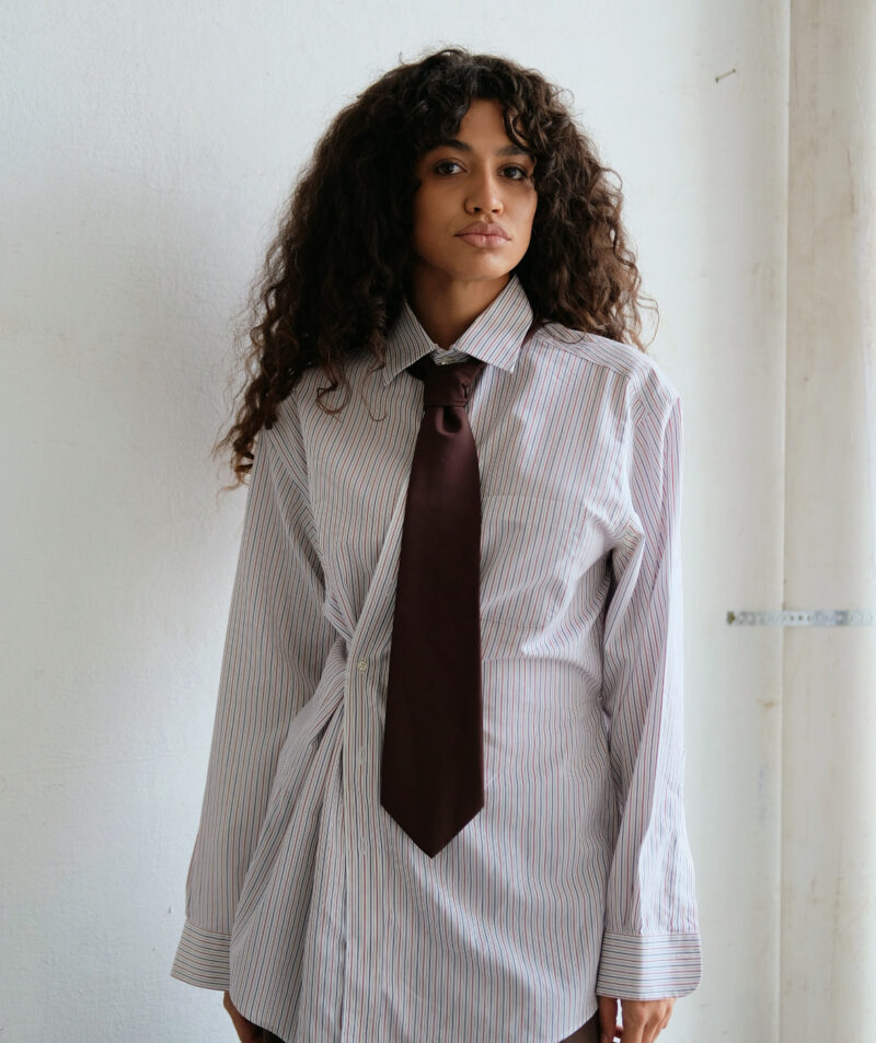 CAMISA LISTRADA FY - M