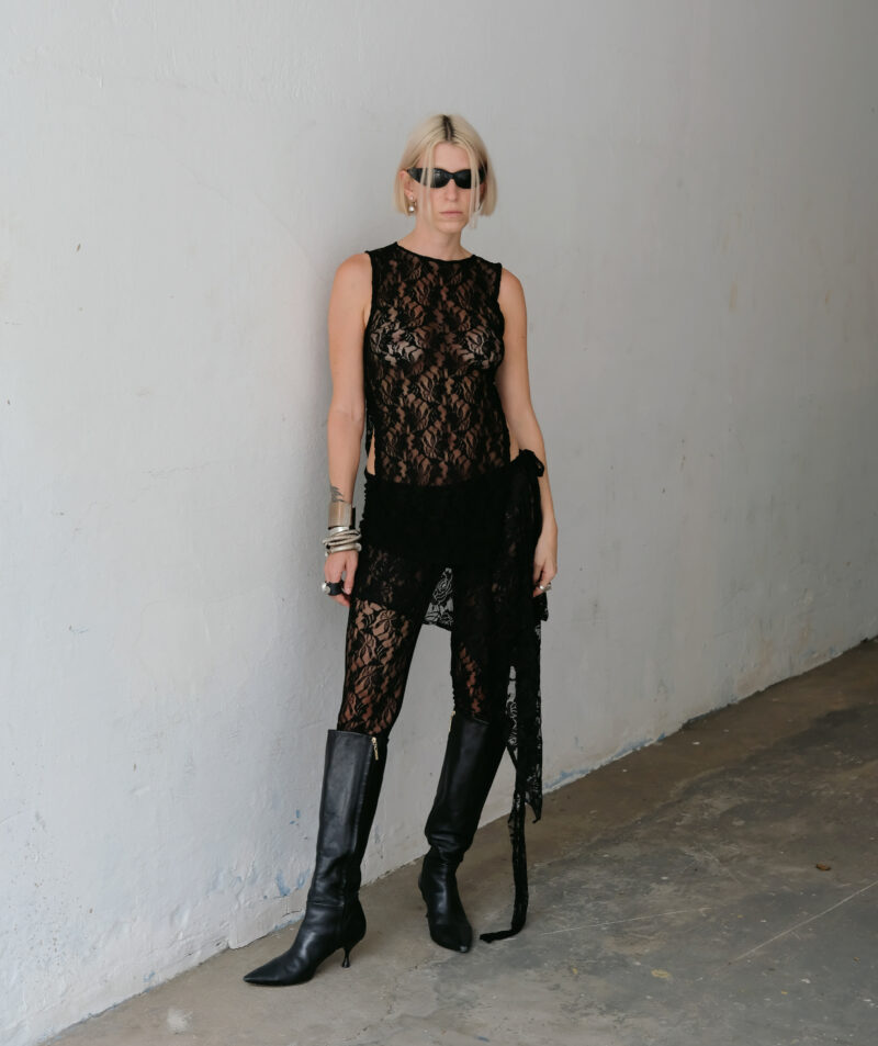 CONJUNTO RENDAS PRETO