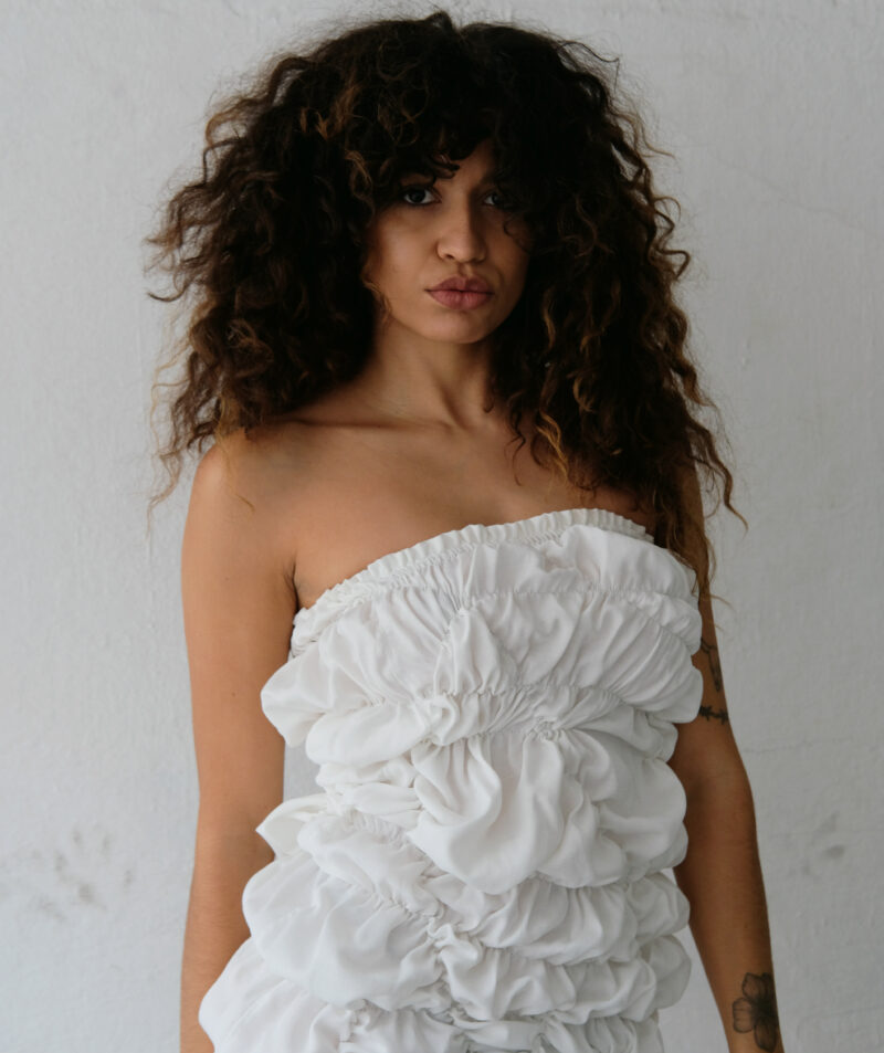 VESTIDO BOLHA BRANCO