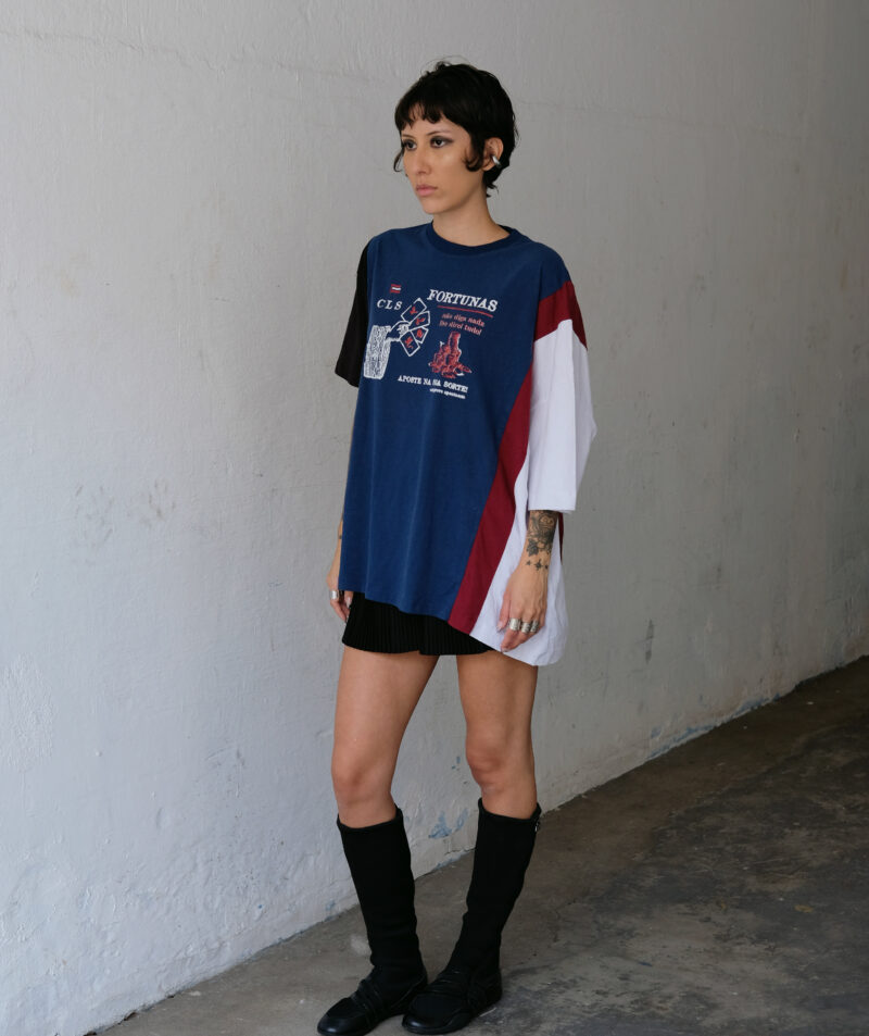 CAMISETA PATCHWORK - G